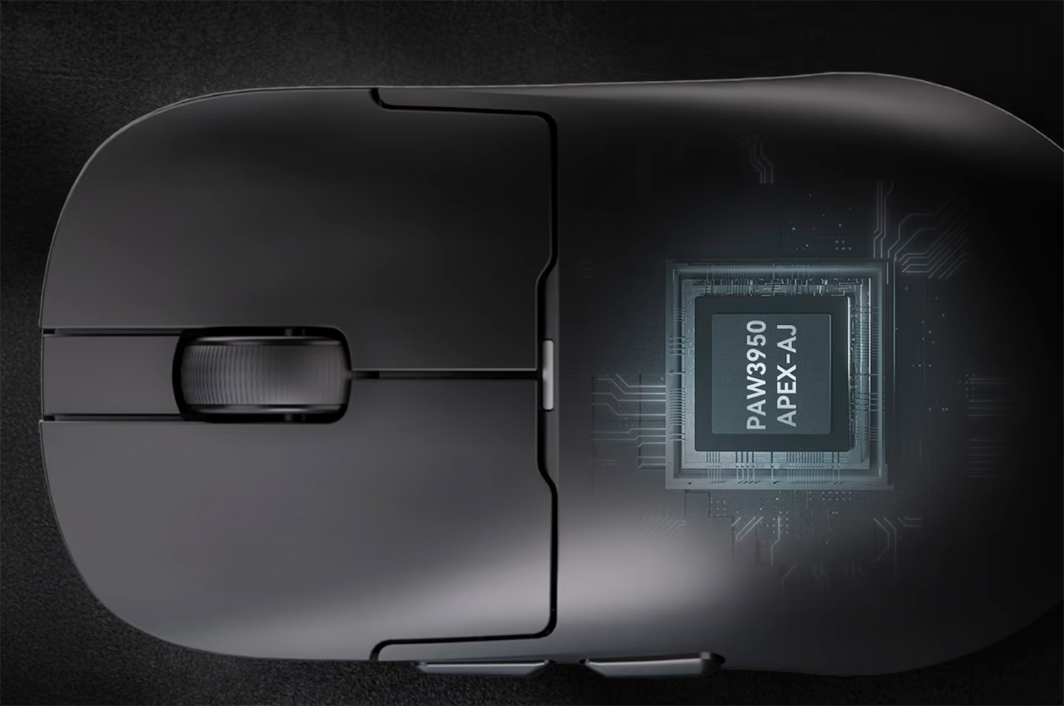 Бездротова миша Ajazz AJ159 APEX 8000 Гц із сенсором PixArt 3950 та зарядною станцією